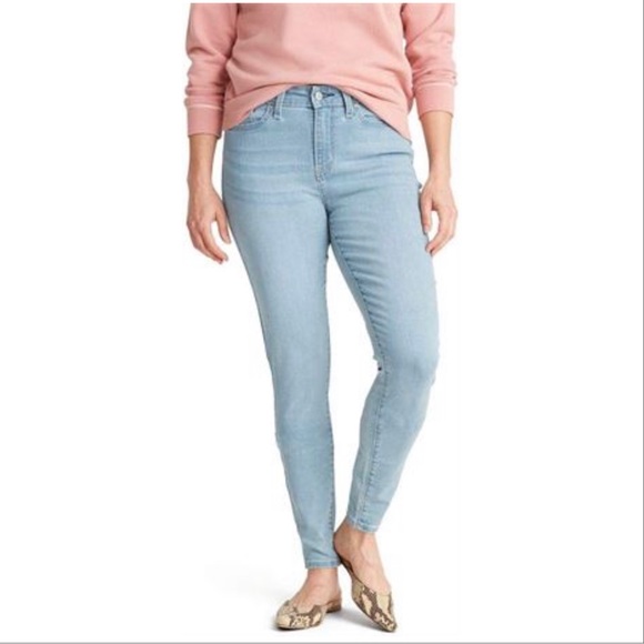 Signature by Levi Strauss & Co.® Gold Women's Midrise Super Skinny Jeans - 38x28 - Picture 1 of 16